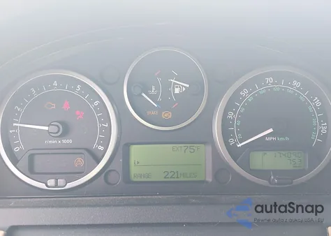 2006 Land Rover Range Rover Sport Hse из США, поврежденный, VIN SALSF25406A911763